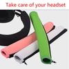 Qualified Repairing for Head Beams Loop Zipper Protector Headband Cover for Kraken PRO 7.1 V2 Headphone