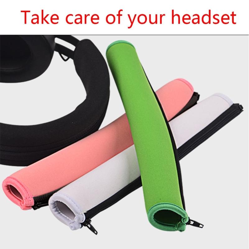 Qualified Repairing for Head Beams Loop Zipper Protector Headband Cover for Kraken PRO 7.1 V2 Headphone