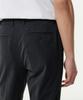 MUSINSA STANDARD Tapered Hidden Banding Crop Slacks [Charcoal Gray]