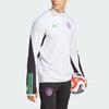 Adidas Fc Bayern Tiro 23 Top Treningowy Blok Kolorów Nadruk Logo Długi Rękaw Koszulka Piłkarska Męska Bluzki Biała IB1528