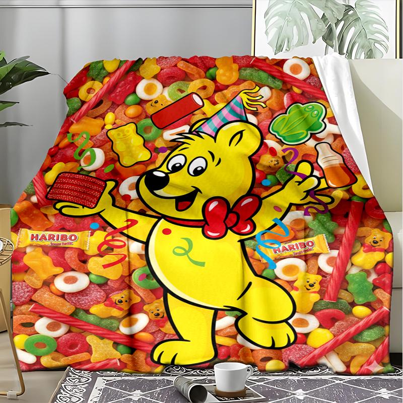 Soccer Sport Silhouette Fleece Printed Flannel Blanket, Warm Soft Throw Sofa Bed Blanket