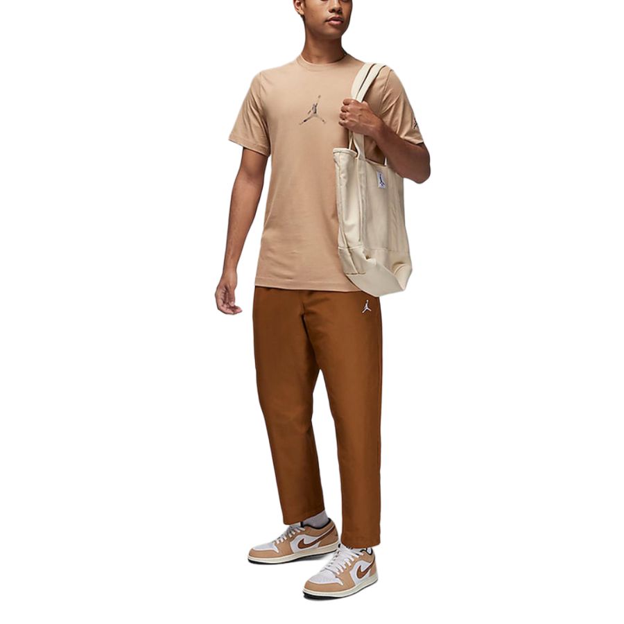 New Jordan T Shirt Men's Earth Yellow FD7030-200