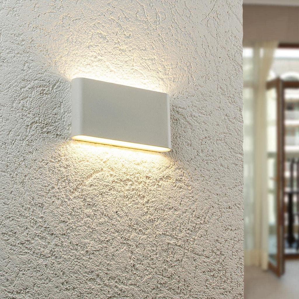Outdoor Waterproof Minimalist Ultra-Thin Wall Light for Bedroom, Living Room, Corridor, Staircase, or Courtyard