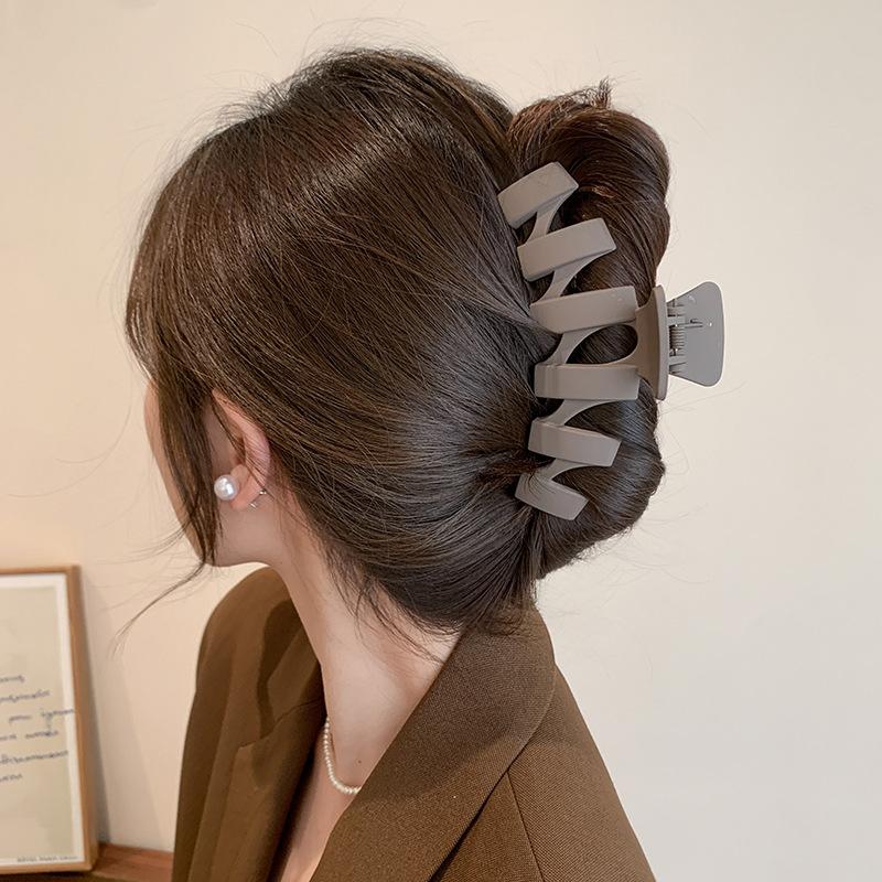 Mode Koreanische Einfarbige Acryl Wellen Haarklammern für Frauen Einfache Haarspange Hohe Qualität Tägliche Haaraccessoires Geschenk für Mädchen