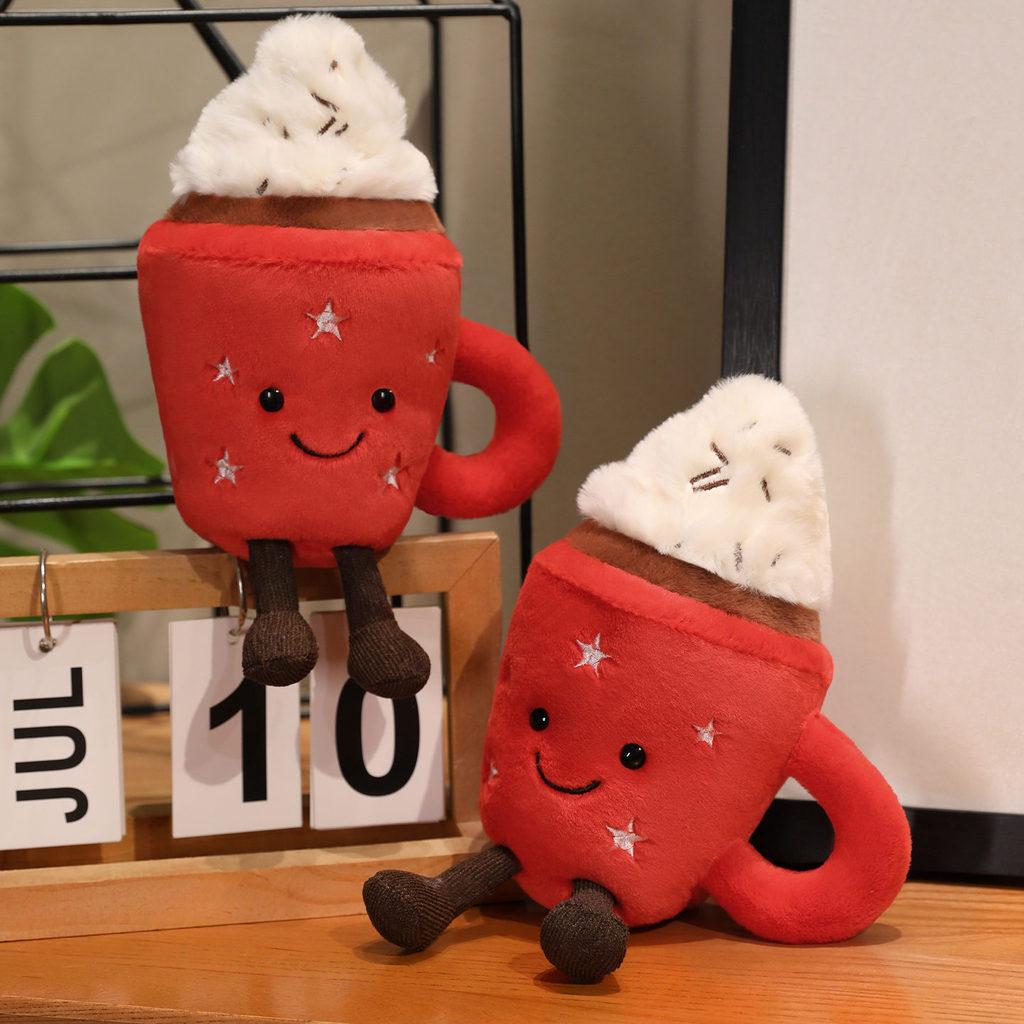 Jc Ice Cream Cup Plush Dolls With Short Plush For Kids Birthday Gift
