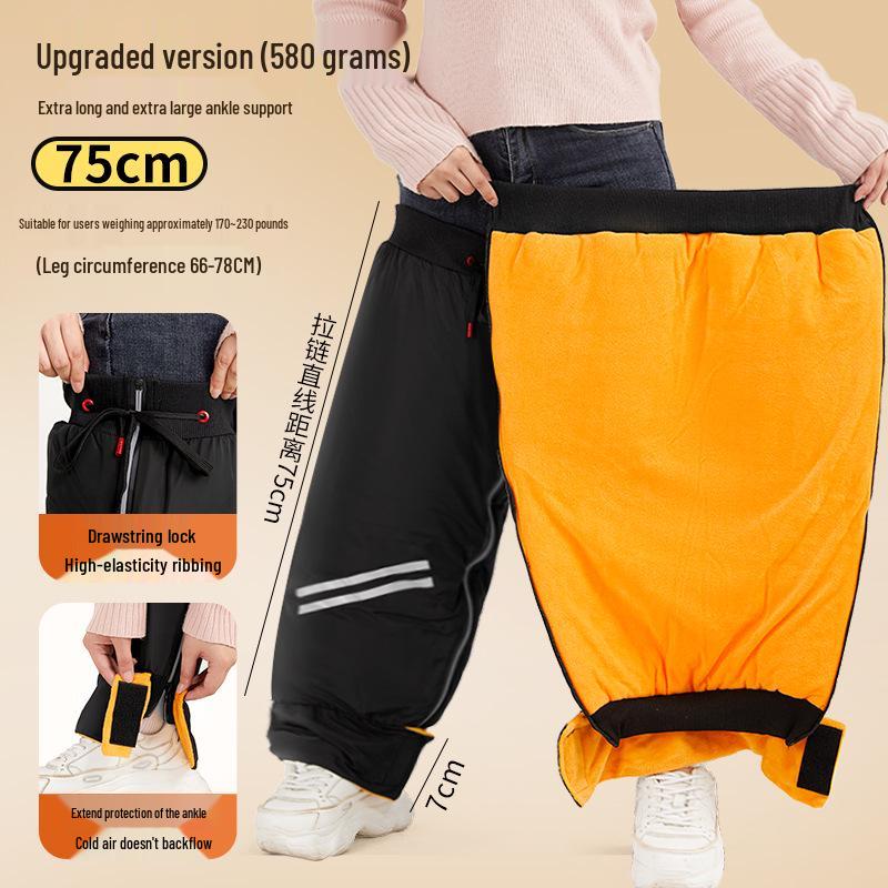 Warm Winter Electric Knee Pads: Elderly Windproof Leg Covers