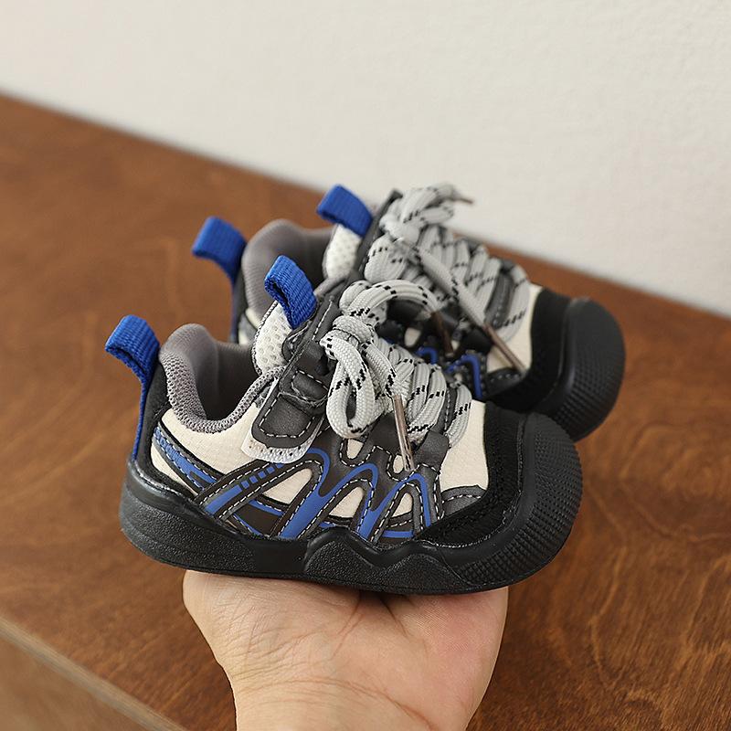 Baby Lightweight Toddler Shoes Children's Breathable Casual Shoes Boys' Anti-skateboard Shoes Girls' Soft-soled Sports Shoes