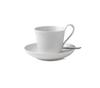ROYAL COPENHAGEN White 240ml 1128092 Cup_Saucer [Item]