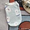 Autumn and winter new dog clothes velvet vest warm teddy small and medium dog pet supplies