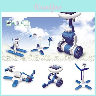 Solar Powered 6in1 Diy Assembly Educational Toy For Kids Stem Learning