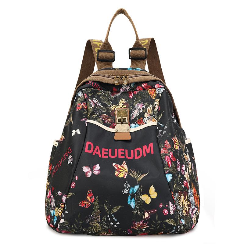 Fashion Women's Bags, Foreign Style, Light Travel Backpack, Women's Literary and Ethnic Style, Leisure, Outdoor Commuter Travel Bags