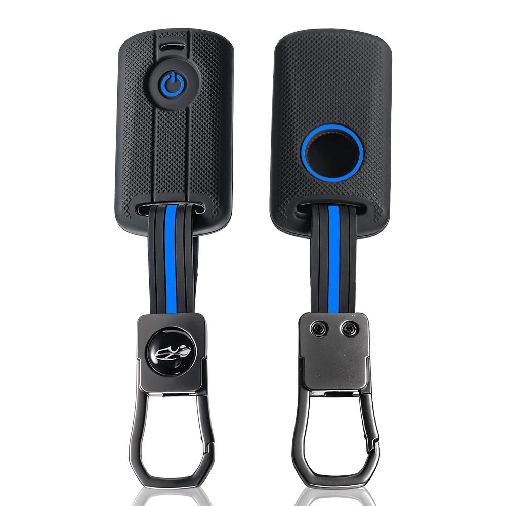 Keychain For YAMAHA XMax 125 250 309 300 400 Tricity 2020 2021 2022 NMAX 125 Tmax Tech Max Silicone Remote Key Cover Case Key