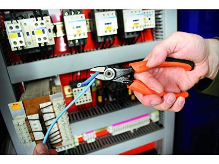 BAHCO Side Cutting Pliers with Insulated 1000V Soft and Hard Wire Handles, Heavy-Duty, Pliers, 2101S-160