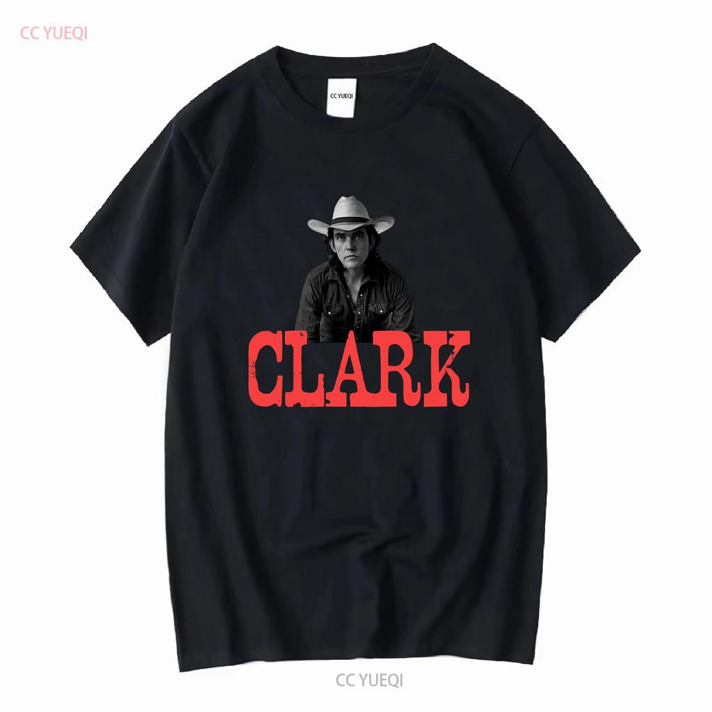 GUY CLARK Country Singer T Shirt vintage Washed Soft Stylish Top For Everyday Wear homme Stretched designer clothes Slightly