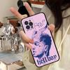 Sänger Rapper L-Lil Peep Silikon Handyhülle Für IPhone 11 12 13 14 15 16 17 Pro Max Schwarze Hülle