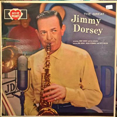 LP Record JIMMY DORSEY & HIS ORCHESTRA - The Great Jimmy Dorsey AH114 Ace of Hearts 1966 UK Jazz Used