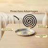 Multi-function Magnetic Mosquito Coil Holder Broken Incense Sandal  Home Incense Mosquito Repellent