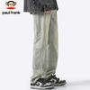 paul frank Men's American Retro Straight-Leg High Street Jeans