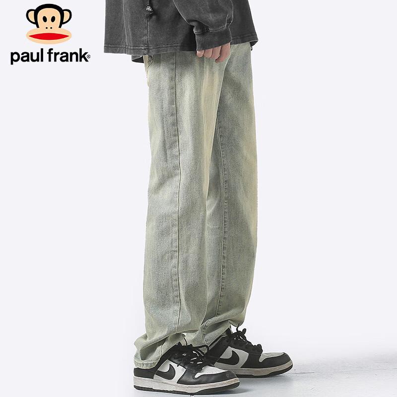 paul frank Men's American Retro Straight-Leg High Street Jeans