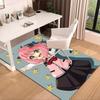 Cute anime spy Famliy Carpet, Chair Rug,Rug for Office Bedroom living rooms, Doormat decor Fan Gift Christmas Gift