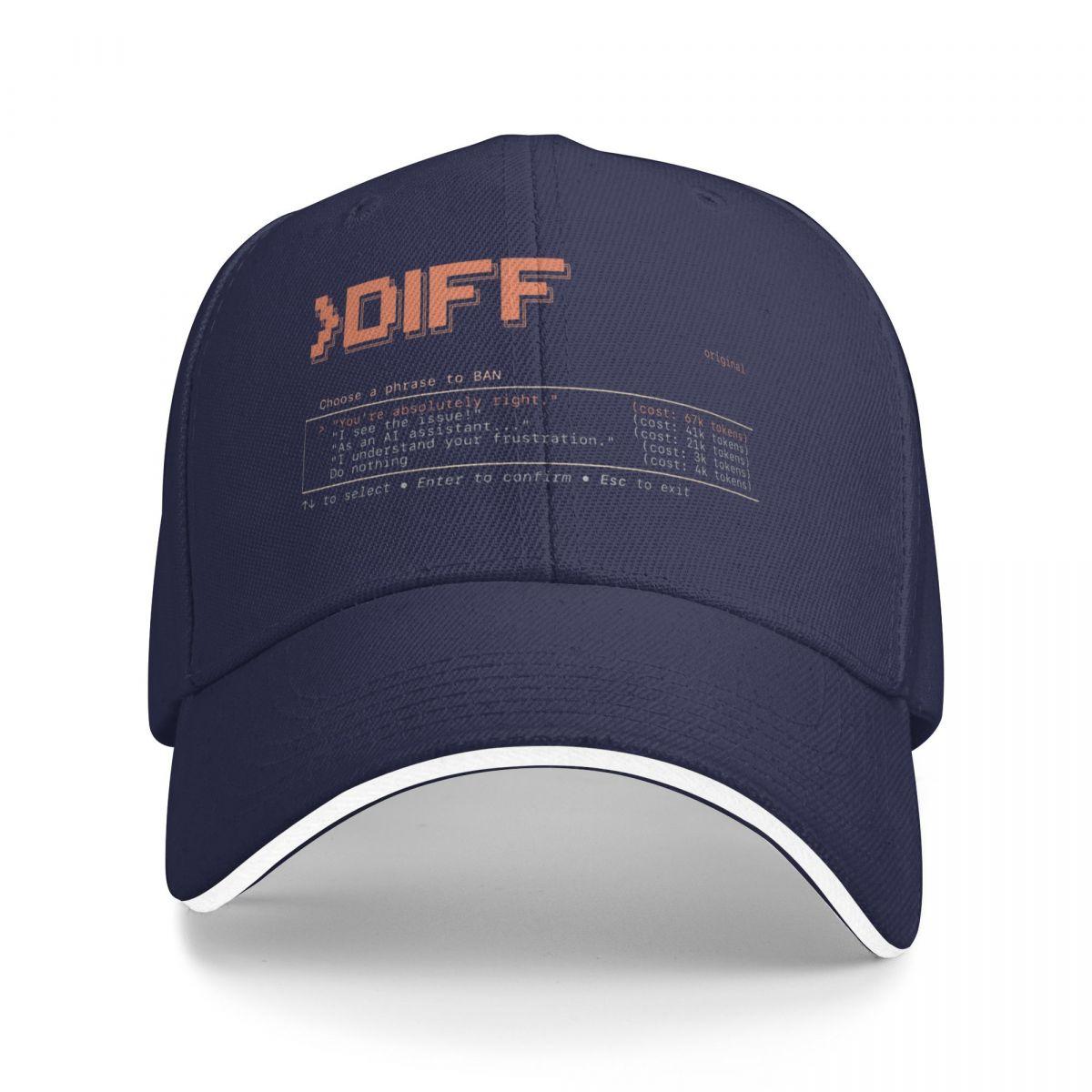 

Baseball Caps Claude Code Phrases Casquette Unisex Outdoor Summer Hats One Size