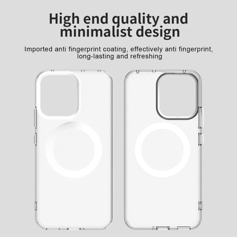 For Reno 14 Pro Case Cover OPPO Reno 14 Pro 5G Capas Shockproof Armor Bumper Annular Magnetic Colour Clear Fundas Reno 14 Pro