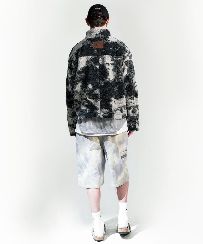 Sunday Fruit Market Sherpa Pullover Charcoal