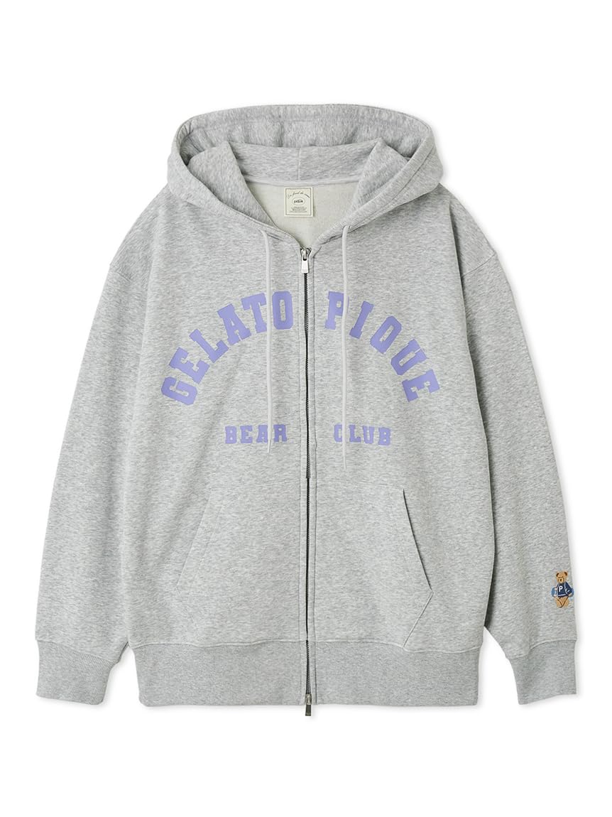 

Gelato Pique Sporty Bear Fleece Hoodie PWCT254230GRYF серый