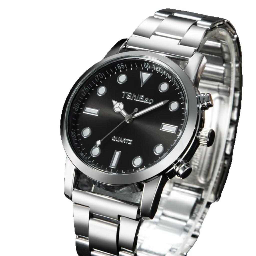 Ceas de mână pentru bărbați cu curea din oțel, stil business, casual, pentru studenți, băieți, ceas sport, ceas cu cuplu, cuarț