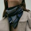 Saint Luxure Mini Square Scarf Sienne SL21FMSSN
