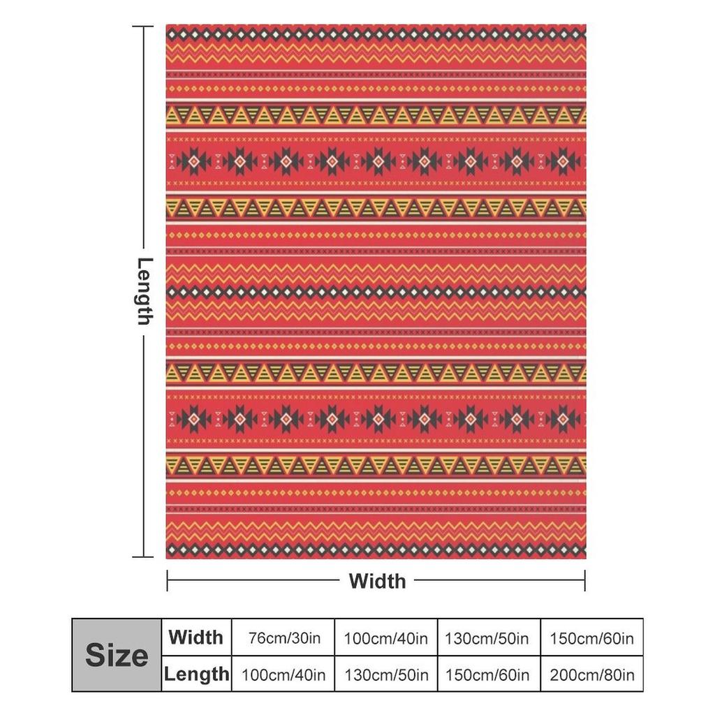Traditional Weaved Igorot Philippines Tribal Pattern Throw Blanket Luxury Throw Sofa Bed Hairys Comforter Blankets