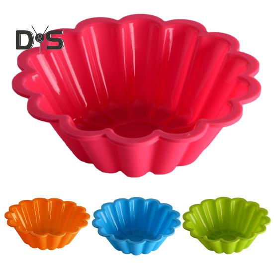 Heat Resistant Pastry Cup Not Easy To Deform Dishwasher Safe Silicone Cake Muffin Liner