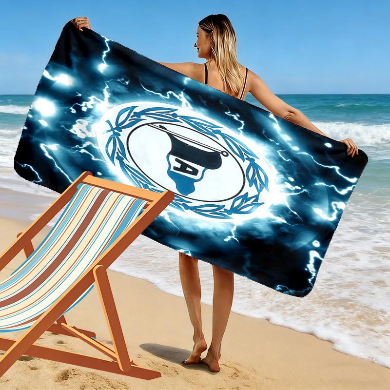 Asciugamano da Spiaggia DSC Arminia Bielefeld, Grande Morbido Asciugatura Rapida per Spiaggia Campeggio Nuoto