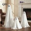 Mysterious Lawn Decorations for Party Halloween Ghost Dog Decoration, Spooky Ornament with LED Lights And Easy Assembly Ornaments Remote Control,