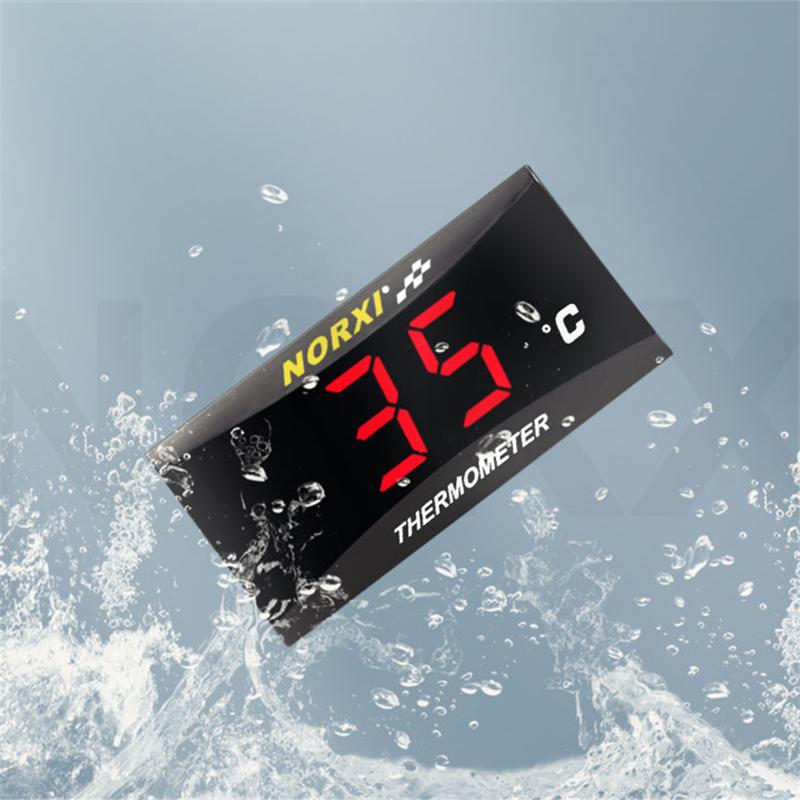Motorrad Wassertemperatur Mini Meter Für XMAX250 300 NMAX CB 400 CB500X Sensor thermomete Temp gauges Scooter Racing