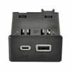 Double USB 3.0 Charging Port 13525889 13525891 13536385 For SUVs 1500 2500 3500 Series Pickup Truck Interior Enhancement