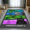 Classic M-Minecraft Pixel Game Living Room Non-Slip Area Rug Soft Carpet for Bedroom Kids Playroom Sofa,Home Decor Doormat Gift
