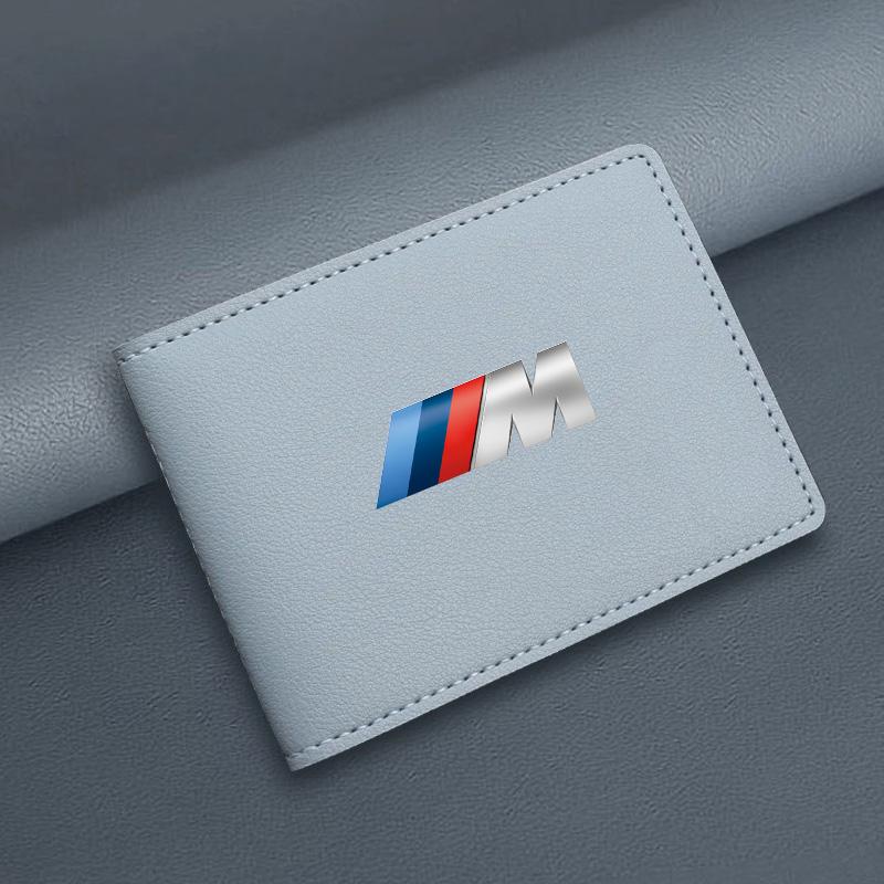Ultra-Thin Car Driver License Bag ID Card Leather Cover For BMW X1 X2 X3 X5 X4 X6 X7 G30 G20 G32 G11 G12 F40 F30 F20 F10 F34 F07 msvc59