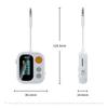 2 In 1 Bluetooth 5.4 Audio Transmitter Receiver Color Screen 3.5MM TF/AUX Stereo Music Wireless Audio Adapter for Car/Home/Airplane Support TF Card