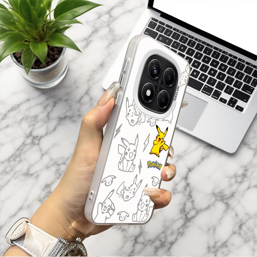 Pokemon Pikachu Ganger Luxury Phone Cover Case for Xiaomi Redmi Note 14 Pro A2 Plus A5 12 10S 12S 13 A1 10 11