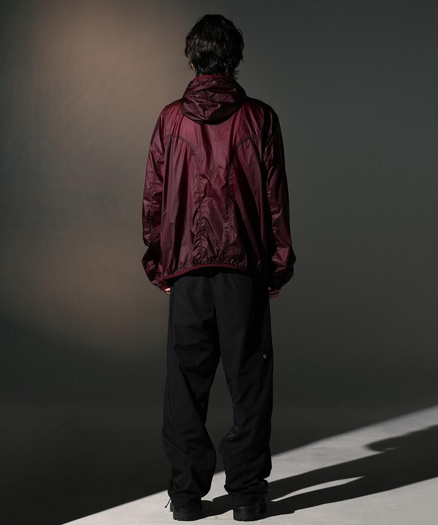 Grailz Essential Geometry Windbreaker [Burgundy]