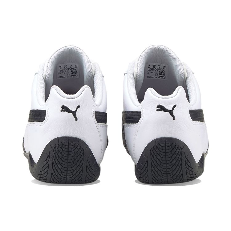 Puma Speedcat Shield Leather White Black Unisex Sneakers 387054-01