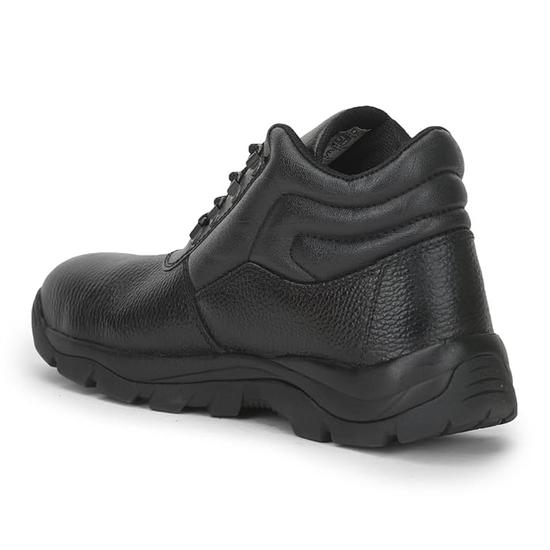 Liberty Freedom Armour-AK Lacing Safety Shoes for Men | Leather Sole| Water Resistance |Padded Foam Insole | Shock Absorber|