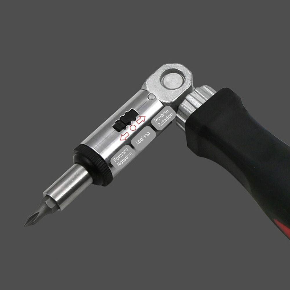 Hand Tool 180° Adjustable Screwdriver Foldable T-type Screwdriver Ratchet Screwdriver  Machine