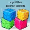 3D Maze Ball Puzzle Cube: Children's Educational Six-Sided Toy