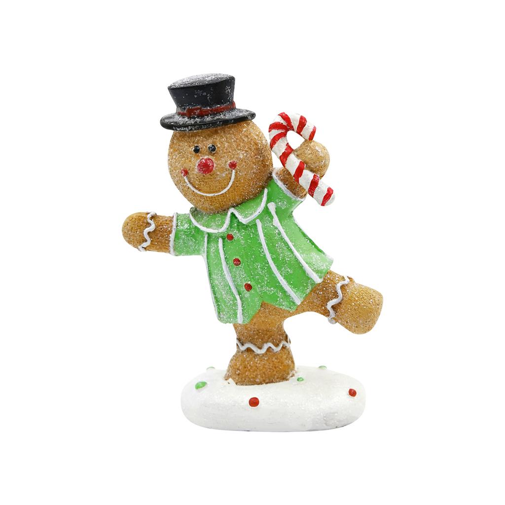 Christmas Man Figurines, Cute Man Ornaments, Christmas Resin Standing Figures Ornament For Fireplace, Desk