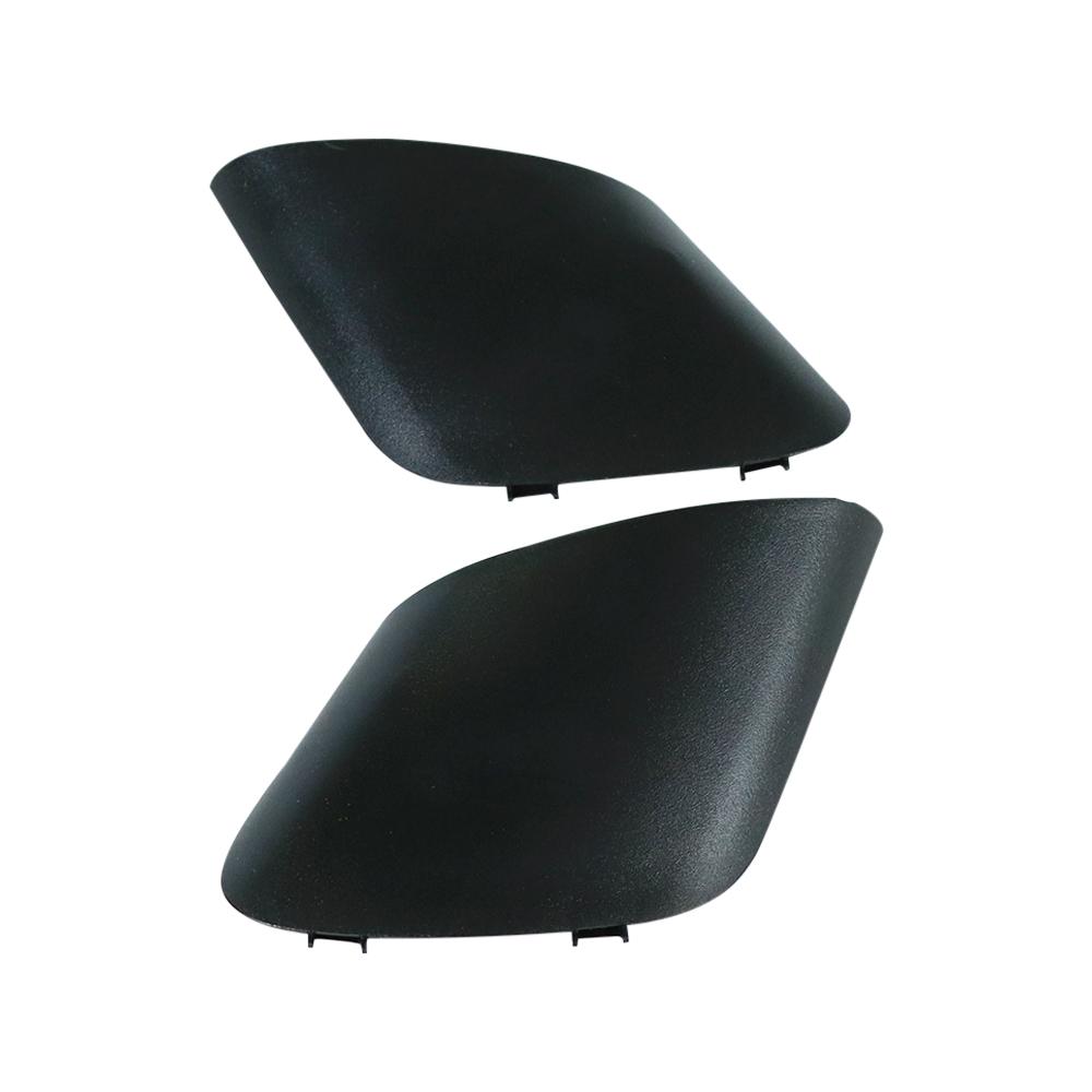 1pc Rearview Mirror Cover For Fiat Grand Punto 735596884 Rear View Mirror Cover Black Car Side Door Rearview Cap Car Accessories