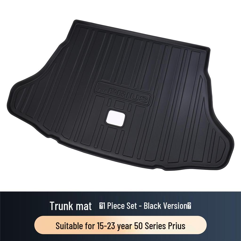 Waterproof 3D Trunk Mat for 06-23 Prius 50 Series - TPE Rear Trunk Mat