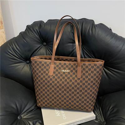 Bolsa Tote da Moda Nova Simples Grande Capacidade Bolsa de Ombro Bolsa de Mão da Moda Bolsa de Lazer Classe Commuter