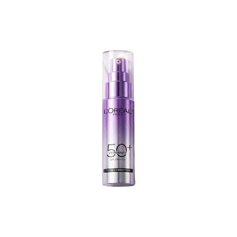 Loreal Paris Small Purple Tube Sunscreen Lotion Facial Body Cream Beauty Soft Purple Isolation Lotion Anti-UV Whitening Moisturizing 30ml